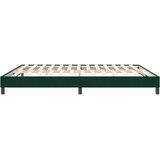  Krevet s boxspring oprugama bez madraca tamnozeleni 180x220 cm baršun | shoptok.hr
