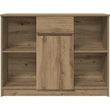  Komoda s ladicama artisan hrast 101x35x76 cm konstruirano drvo | shoptok.hr