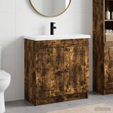  Set namještaja za kupaonicu Dimljeni hrast 56 x 37,5 x 81 cm | shoptok.hr