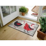 wash+dry PREDPRAŽNIK Chicken Farm 50/75 cm potiskano večbarvno | Shoptok.si
