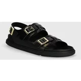 Birkenstock Kožne sandale Cannes za žene, boja: crna, 1023955