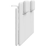  Jastuk za uzglavlje bijeli 152 cm od umjetne kože - Bijela 152 cm 1 | shoptok.hr
