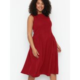 Trendyol Ženska haljina Tbbss22El1598, Bordo | Eponuda.com