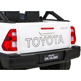  Licenciran avto na akumulator Toyota Hilux 4x4 - bel | Shoptok.si