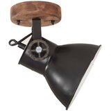  Industrijske zidne/stropne svjetiljke 2 kom crne 20 x 25 cm E27 | shoptok.hr