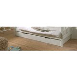 Vipack Bela otroška postelja iz masivnega bora z dodatnim ležiščem z letvenim dnom 90x200 cm Margrit – | Shoptok.si