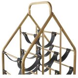  Stalak za boce DKD Home Decor Crna zlatan Metal Plastika 37 5 x 24 5 x 82 cm | shoptok.hr