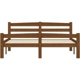  Posteljni okvir medeno rjav iz trdne borovine 140x200 cm, (20646067) | Shoptok.si