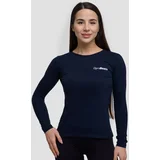 ženska majica dugih rukava Basic Navy
