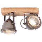 Brilliant Plafonsko usmereno svetlo CARMEN WOOD 2xGU10/5W/230V eukaliptus | Eponuda.com