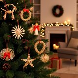  Ca1469 ukrasi za božićno drvce 6 cm 27 kom. | shoptok.hr