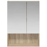  Kopalniška ogledalna omara Sonoma hrast 50 x 14,5 x 70 cm, (5000233168) | Shoptok.si