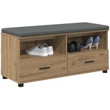  Klupa za hodnik s jastukom Zanatski Hrast 100 x 38 x 46 cm | shoptok.hr