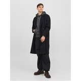 Jack & Jones Black men's coat with wool Harry - Men Cene