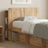  Glava kreveta s ormarićem Hrast artisan 80 cm Konstruirano drvo | Shoptok.si