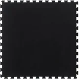 Gumena podna pločica crna 12 mm 100 x 100 cm