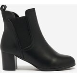 Resti Black women's low stiletto boots Nejery | Shoptok.si