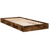  Okvir kreveta za pod Dimljeni hrast 80 x 200 cm | Eponuda.com