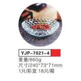  Stakleni tanjir 1/1 24x7.3 cm YJP-7021-4 | ePonuda.com