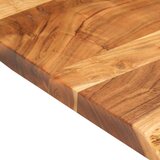 Vrh za kupaonski ormarić od bagremovog drva 80x52x3 8 cm | shoptok.hr