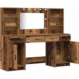  Set stola za oblačenje s LED 3 pcs Staro drvo Konstruirano drvo | Eponuda.com