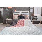 Kayoom PREPROGA Vivica 125 Weiß / Graublau 160/230 cm taftano siva, bela | Shoptok.si