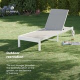 Blumfeldt Lucca Lounge ležaljka | 120 kg nosivost | 5 razina | vodoodbojna | shoptok.hr