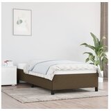  Za krevet tamnosmeđi 90x190 cm od tkanine | shoptok.hr