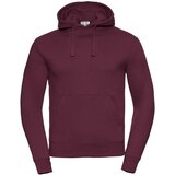 RUSSELL Burgundy men's hoodie Authentic Cijene