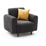 Atelier Del Sofa fotelja noya chenille anthracite