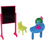  Lutke za igru učiteljica s učenicom i atlasom - roza | shoptok.hr