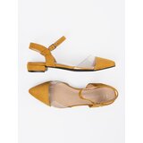 GOODIN Mustard closed-toe sandals | Shoptok.si