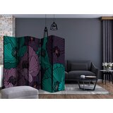 Artgeist PARAVAN 225/172/3 cm vijolična, metino zelena Slike