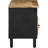 TV ormarić crni 100x33 5x46 cm Puno grubo drvo Mango | shoptok.hr