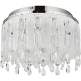 Globo Klunka Okrugla stropna LED svjetiljka (38 W, Ø x V: 40 x 26 cm, Srebrna, Topla bijela) | shoptok.hr