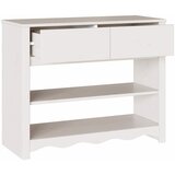  Konzolna stolica s ladicama Drammen Bijelo 89,5 x 37 x 73 cm | shoptok.hr