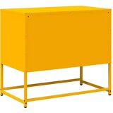 vidaXL TV omarica gorčično rumena 68x39x60,5 cm jeklo | Shoptok.si