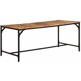  Blagovaonski stol 180x90x75 cm masivnog grubog drva manga | shoptok.hr
