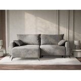 Maison de Rêve Siva raztegljiva/s prostorom za shranjevanje kotna sedežna garnitura iz šenilje (levi kot/z ležalnikom) Leon – | Shoptok.si