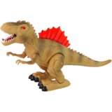 Dinosaur Breathes Fire Steam Lights Battery Pack Brown | Shoptok.si
