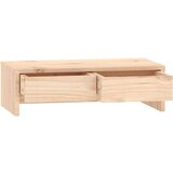  Stojalo za zaslon 50x27x15 cm trdna borovina | Shoptok.si