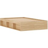 vidaXL Okvir za krevet boja hrasta sonome 120 x 190 cm mali bračni | shoptok.hr