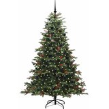  Umjetno božićno drvce Zelena 210 cm PVC i Metal i Plastika | shoptok.hr