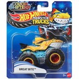 Mattel Hot Wheels Monster Truck: Great Bite spreminje barvo, miniavto 1/64 - | Shoptok.si