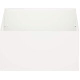  Vrtna saksija 2 kom. Bijela 100 x 100 x 40 cm Čelična vrata | shoptok.hr