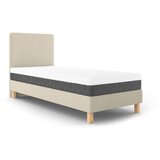 Mazzini Beds bež krevet za jednu osobu Lotus, 90 x 200 cm | shoptok.hr
