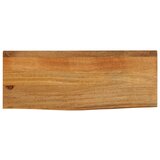 vidaXL Mizna plošča z naravnim robom 90x40x3,8 cm trden mangov les, (21411597) | Shoptok.si