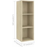  2-dijelni set TV ormarića boja hrasta sonome konstruirano drvo Smeđa | Shoptok.si