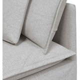  Modularni kutni kauč s jastucima, sivo-bijeli 100 cm | shoptok.hr