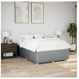 vidaXL Okvir za krevet bez madraca svjetlosivi 160 x 200 cm od tkanine Cijene